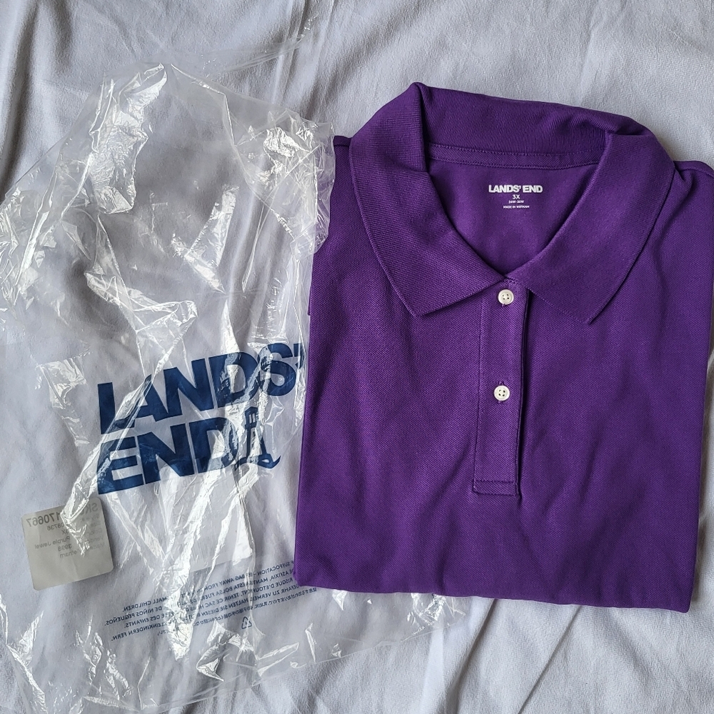 NWT Lands End Polo Size 3x